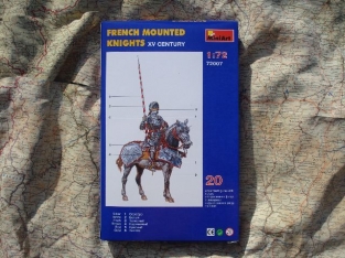 Mini Art 72007  French Mounted Knights